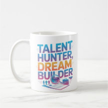 Caneca Profissional de RH Caçador de Talentos Cons