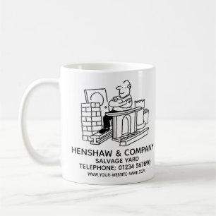 Café Caneca Promocional de Negócios de Sucata