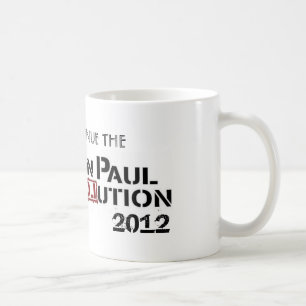 Café Caneca psicadélico de Ron Paul