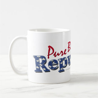 Café Caneca pura do republicano de Blooded