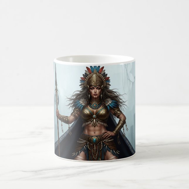 Café Caneca Rainha Amazônica Tribal – Fantasia de Guerr (Centro)