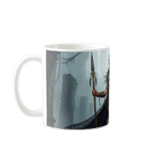 Caneca Rainha Amazônica Tribal – Fantasia de Guerr