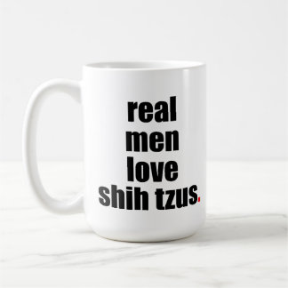Café Caneca real de Shih Tzus do amor dos homens