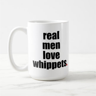 Café Caneca real de Whippets do amor dos homens