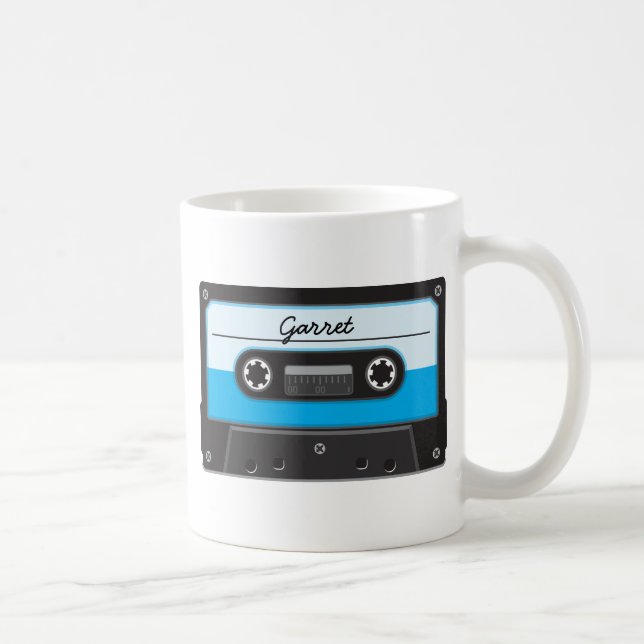 Café Caneca retro da cassete de banda magnética (Direita)