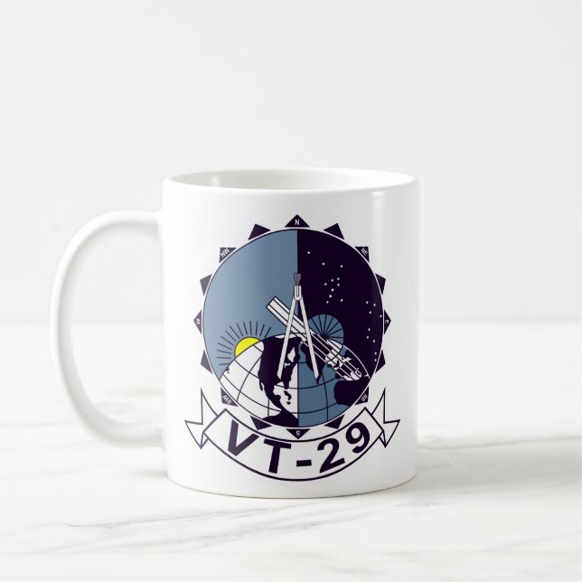 Café Caneca retro de VT-29 e de NAS Corpus Christi (Esquerda)