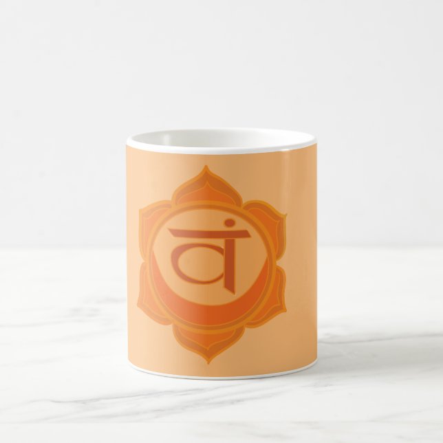 Café Caneca sacral de Svadhisthana Chakra (Centro)