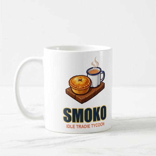 Café Caneca Smoko, Presente de Torta e Chá para o Profi (Esquerda)