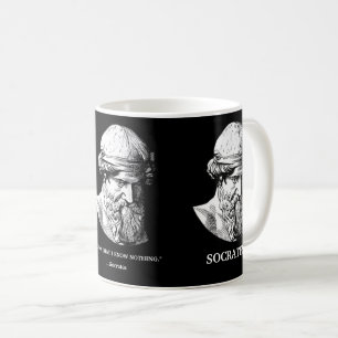 Café Caneca Socrates "Não Sei de Nada" Presente