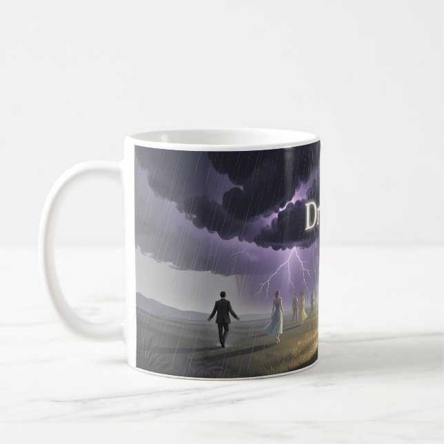 Café Caneca Sonhos Entre Nuvens de Tempestade e Luz (Esquerda)