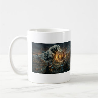Café Caneca Steampunk Londres "Grande Onda de Poluição"