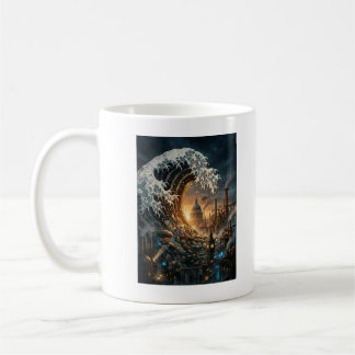 Café Caneca Steampunk Londres "Grande Onda de Poluição"