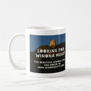 Café Caneca Sugarloaf de Winona Minnesota na noite