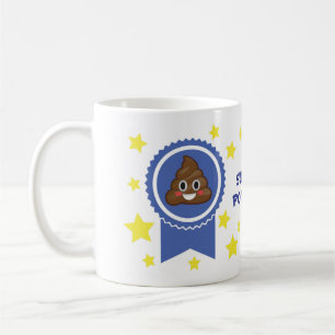Café Caneca super de Emoji Poo do prêmio de Pooper