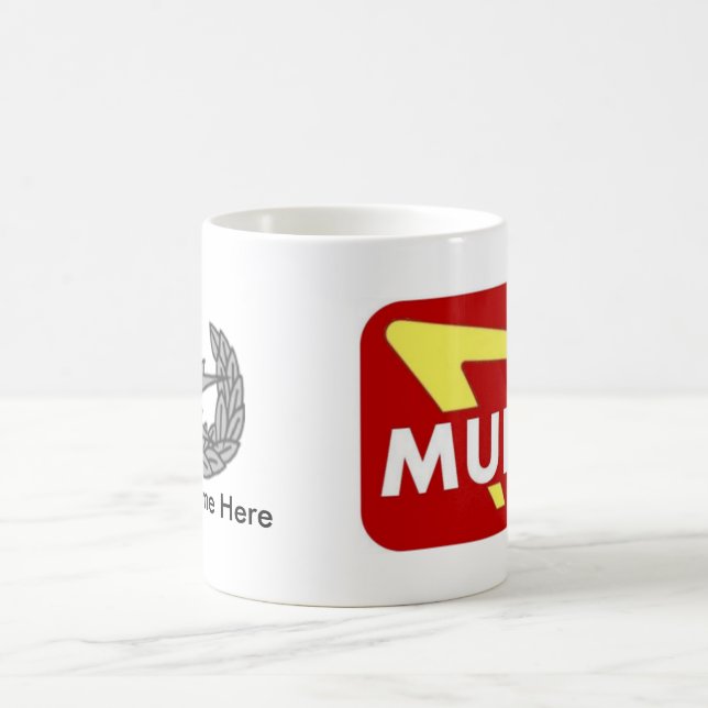 Café Caneca superior do crachá de Muroc EOD (Centro)