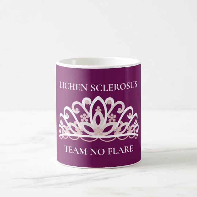 Café Caneca "Team No Flare" de Conscientização sobre Lí (Centro)