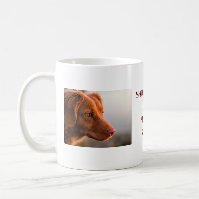 Café Caneca temática de cachorro (Esquerda)
