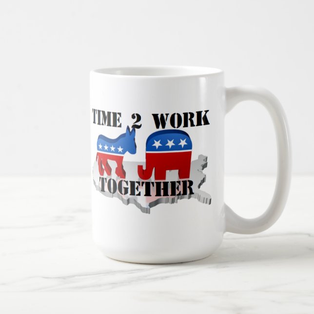 Café Caneca Tempo de Trabalhar Juntos (Direita)