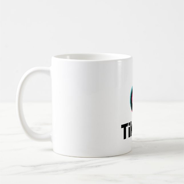 Café caneca TikTok de alta qualidade (Esquerda)
