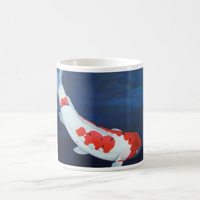 Café Caneca tímido de Koi (Centro)