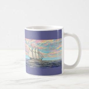 Café Caneca "Um Navio Escoluna Passageiro" de Paul McGe