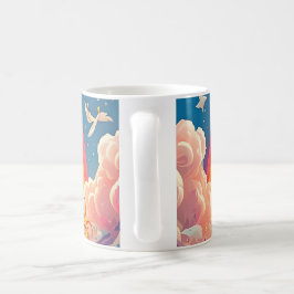 Café Caneca Unicórnio Azul | Terras de Fantasia Colorid