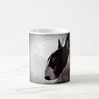 Café CANECA urbana do design dos arty de bull terrier