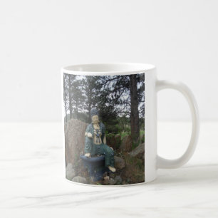Café Caneca verde da estátua de Tara