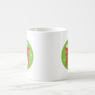 Café Caneca (vermelha e verde) de Torii