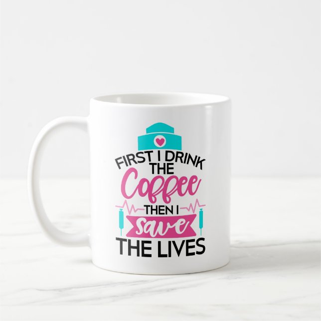 Café Caneca Vida de Enfermagem (Esquerda)
