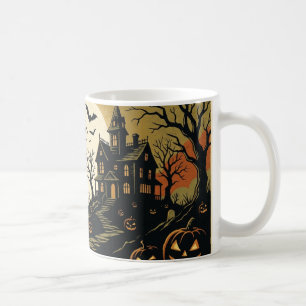 Café Caneca Vintage Casa Assombrada & Lua Cheia de Hall
