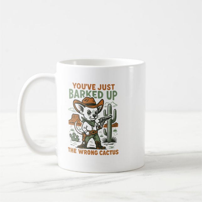Café Caneca Western Engraçada de Chihuahua – Você Acaba (Esquerda)