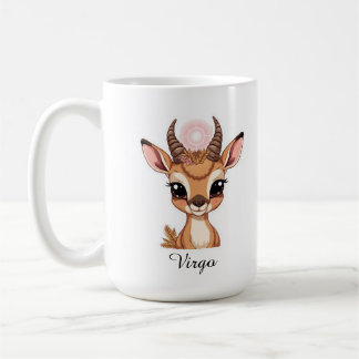 Café Caneca Zodiacal Celestial de Virgem - Arte Estétic