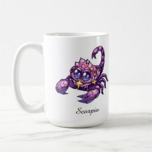 Café Caneca Zodiacal Celestial Escorpião - Arte de Esco