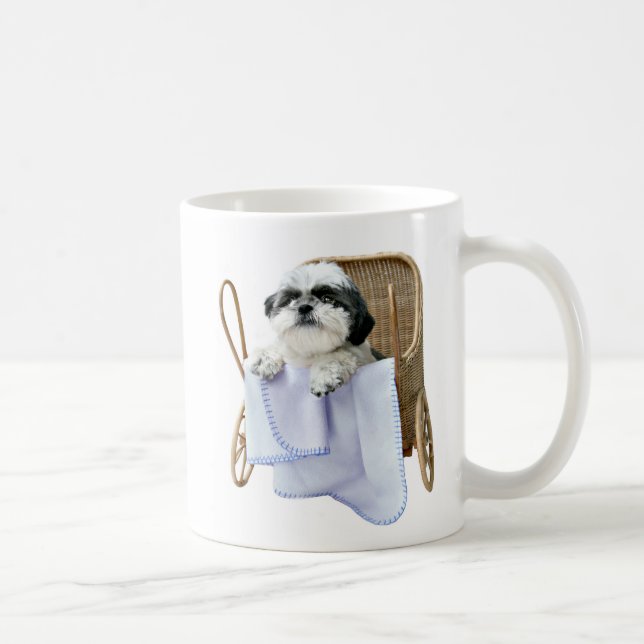 Café Cãozinho de bebê cão cachorrinho caneca caneca de  (Direita)