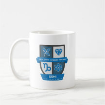 Capricorn Birthday Crest™ para Caneca de 22 a 31 d