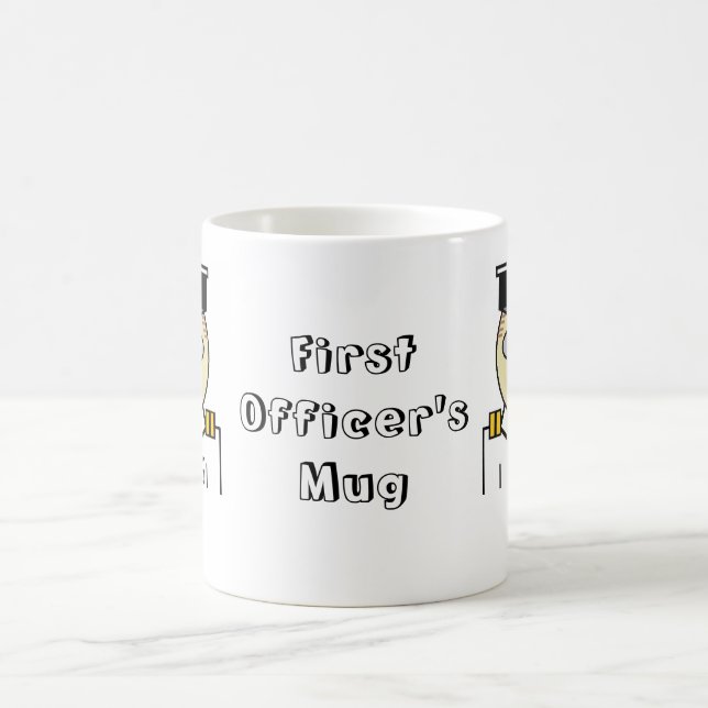 Café Caráter dobro da caneca de primeiro oficial (Centro)