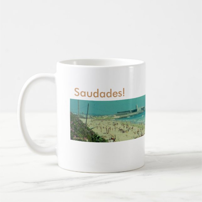 Café Carcavelos, caneca da foto de Portugal (Esquerda)