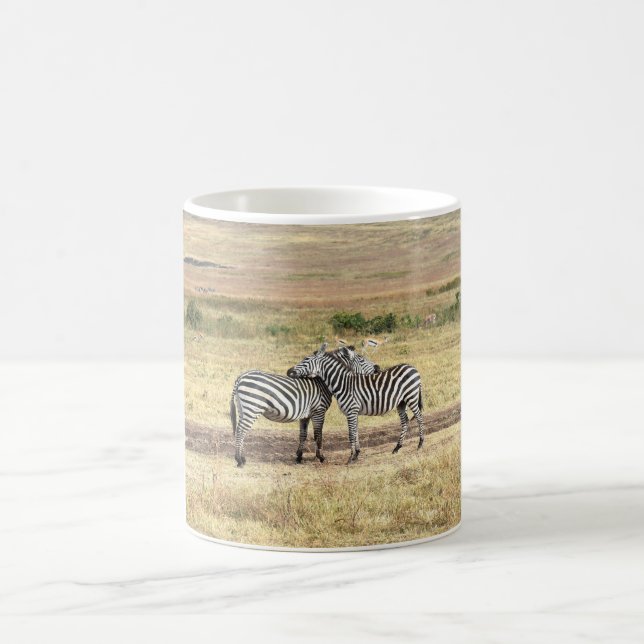 Café Carinho de Zebra, Tanzânia. Caneca (Centro)