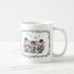 Café Caroling com Mic, Mac & caneca de Moe