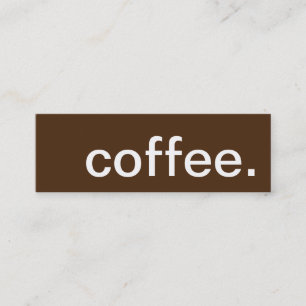 café. cartão de pagamento de fidelidade