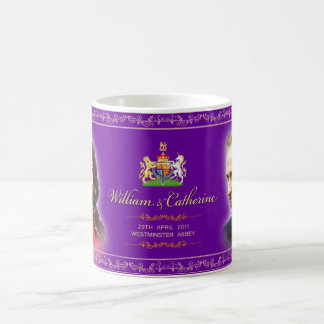 Café Casamento real - caneca da lembrança de William &