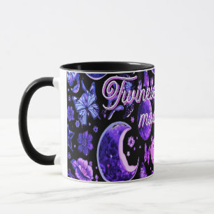 Café Celestial da Caneca Negra da Lua Lover