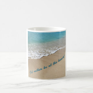 Café Cena de amantes de praia de Key West caneca