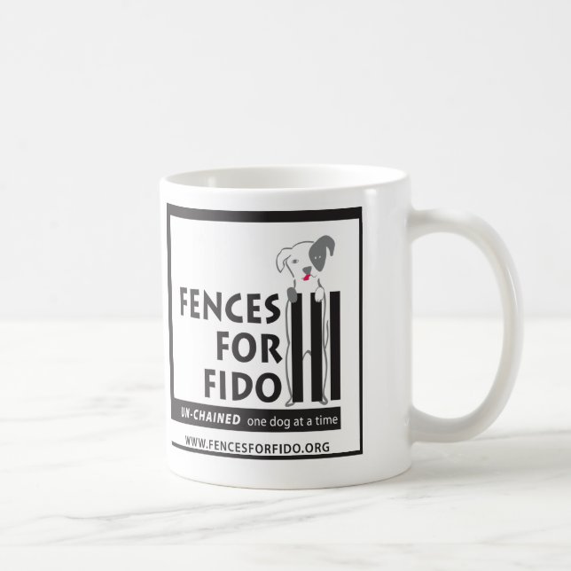 Café Cercas para a caneca de Fido (Direita)