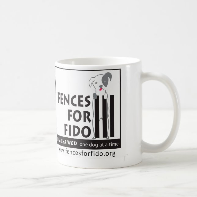 Café Cercas para a caneca de Fido (Direita)
