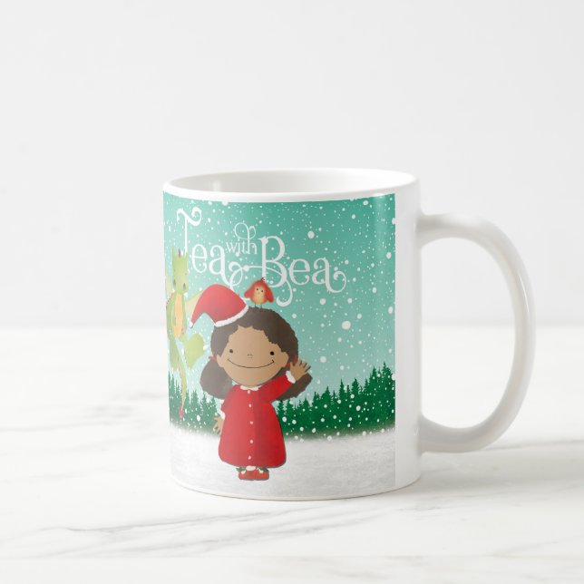 Café Chá com a caneca do Natal de Bea (Direita)