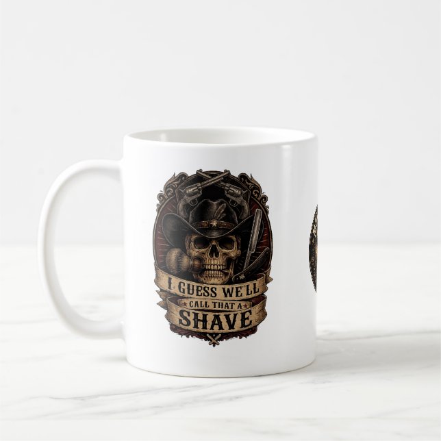 Café Chamem de Caneca de Barbear (Esquerda)
