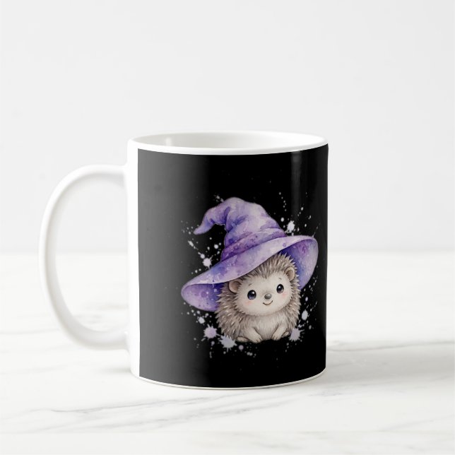 Café Chapéu de Bruxa de Ourico-Cacheiro Caneca Fofa (Esquerda)