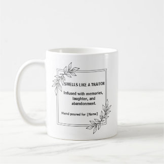 Café Cheiro de um Colega de Trabalho Traidor Caneca